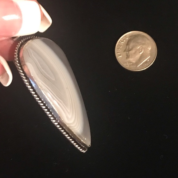 Botswana Agate Pendant - Picture 2 of 4